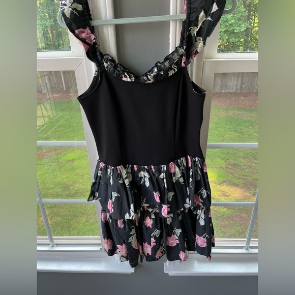 LoveShackFancy Tiered Floral Mini Dress - Picture 5 of 6